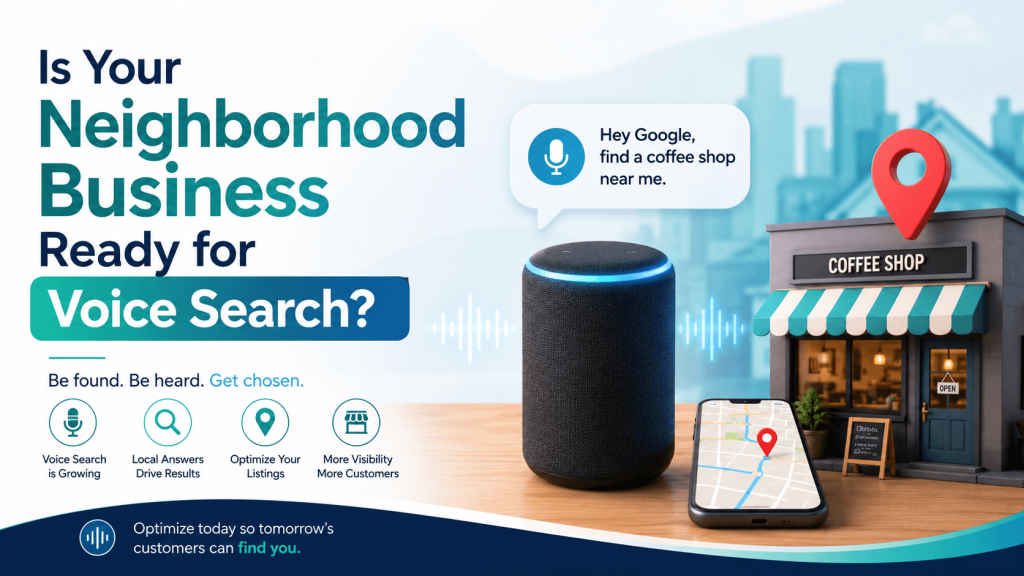 Is Your Neighborhood Business Ready for Voice Search